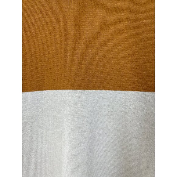 Madewell Ashbury Colorblock Mock Turtleneck Sweater Size Medium - Picture 4 of 9